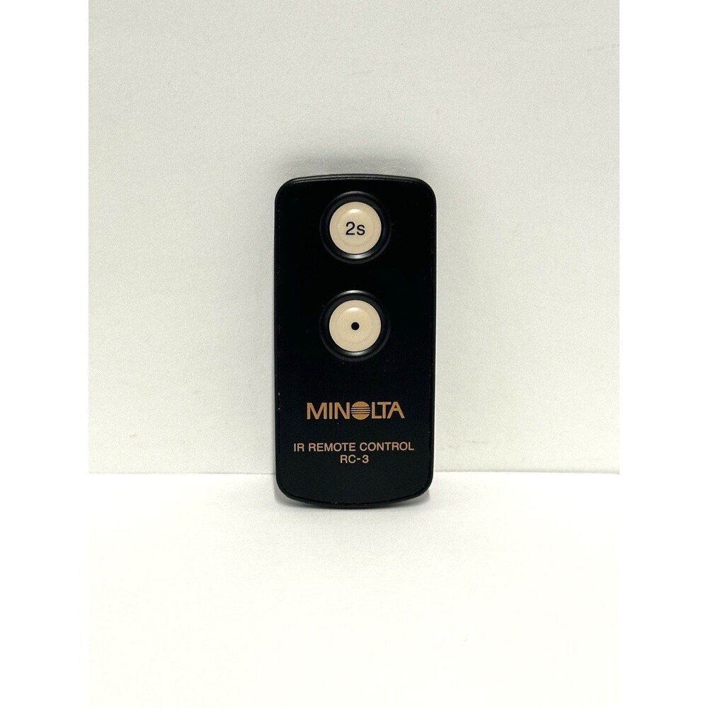 Minolta RC-3 IR Remote Control Shutter Switch For Dimage Vectis Camera NEW BATT